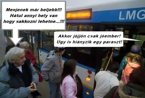Sakk a buszon!