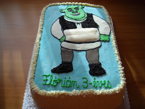 Shrek torta