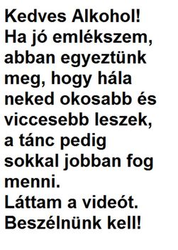 Alkohohol!