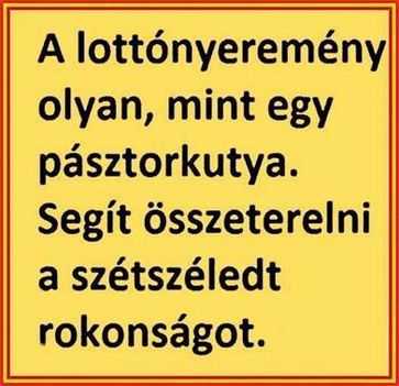 Lottónyeremény!
