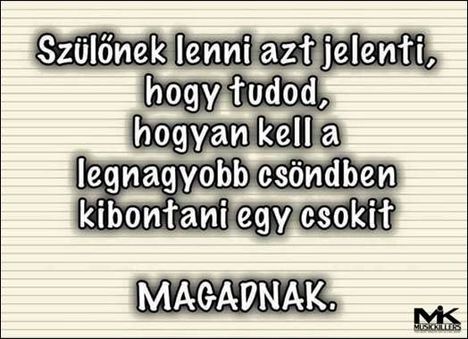 Szülőnek lenni!