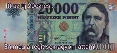 Az új húszezres!