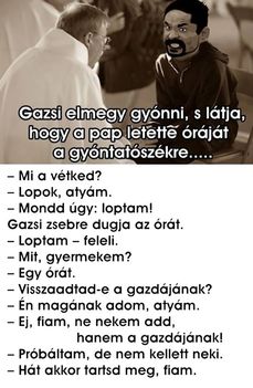 Gazsi gyón!