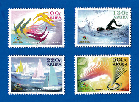 Olympics stamps 2016