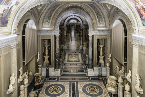 Galleria dei Candelabri Vatikáni múzeumok1