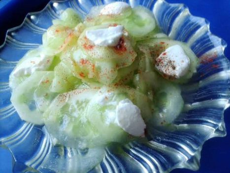 Klasszikus uborka saláta recept