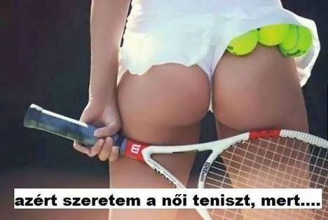 Női tenisz!