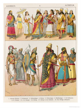 Asszír öltözetek