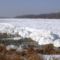 Duna folyam 1845,4 fkm, jégtorlasz 2012. február 08.-án
