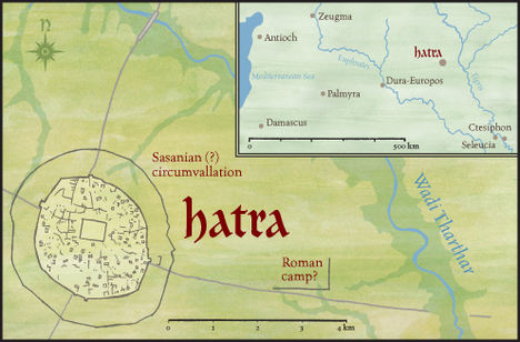 Hatra térképe szaszár város