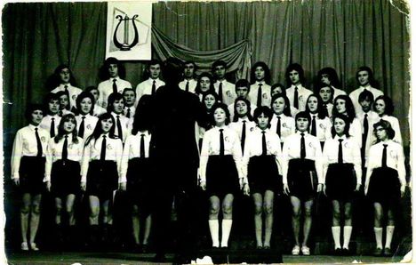 Iskolai énekkar, 1972.
