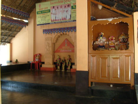 táncterem Jagannath-tal