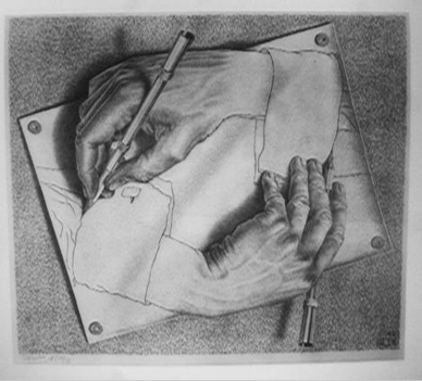 Escher-hands