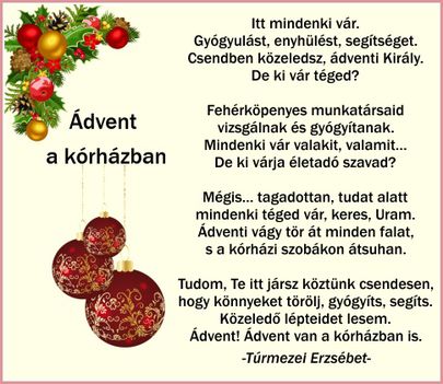 Advent a kórházban