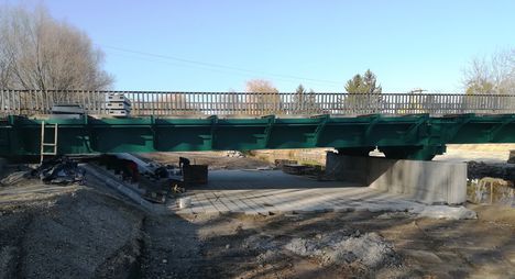 Kiserdei Lajta híd fejlesztése, Mosonmagyaróvár 2019.12.11.-én