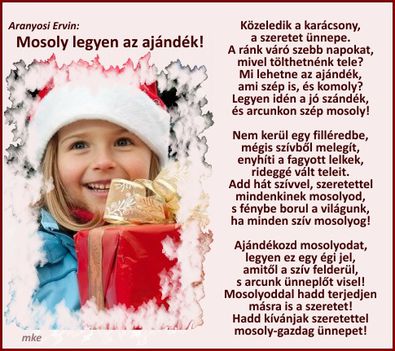 Mosoly legyen az ajándék