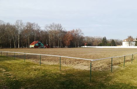 Felszántották a focipályát, Máriakálnok 2019.12.30.-án 2