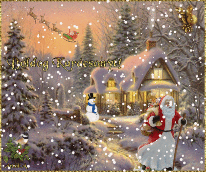 Nagyon boldog Karácsonyi ünnepeket kívánok mindenkinek. 