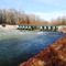 A felújított Szent Kristóf híd, Kisbodak 2020.02.17.-én  1