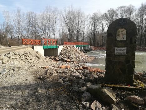 A felújított Szent Kristóf híd, Kisbodak 2020.02.17.-én  3