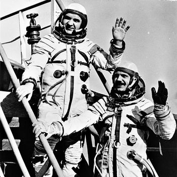 Farkas Bertalan és V. Kubaszov  - 1980. május 26-án