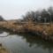 Zsejkei csatorna a mentett oldali vízpótlórendszer részeként kap vízpótlást, Hédervár 2019.01.25.-én 1