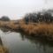 Zsejkei csatorna a mentett oldali vízpótlórendszer részeként kap vízpótlást, Hédervár 2019.01.25.-én 3