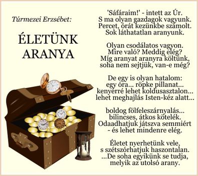 ÉLETÜNK ARANYA