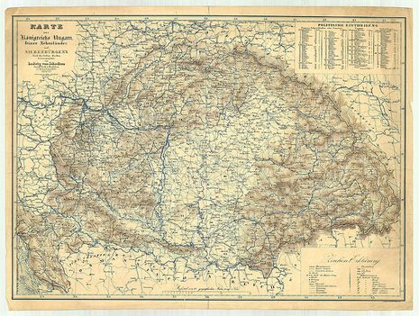 1838 -Magyar_Királyság_térképe_  amely a szabadságharc hadvezetésének országtérkép -Schedius Lajos 1838-ban kiadott térképe