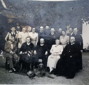 Keszthelyi család 1940 körül