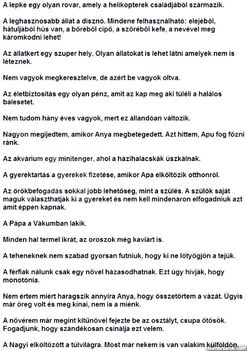 Agyalások!
