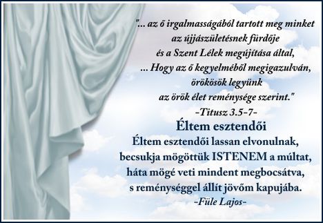 Éltem esztendői