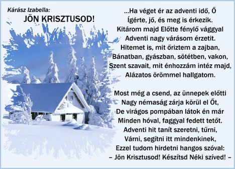 JÖN KRISZTUSOD!