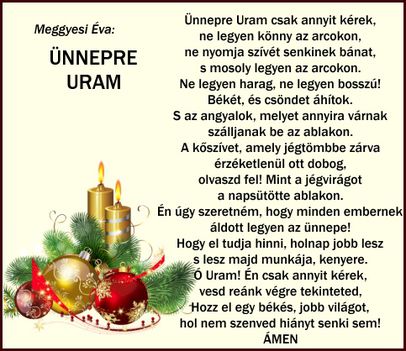 ÜNNEPRE URAM