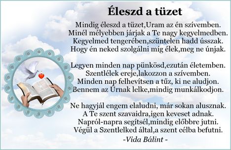 Éleszd a tüzet.