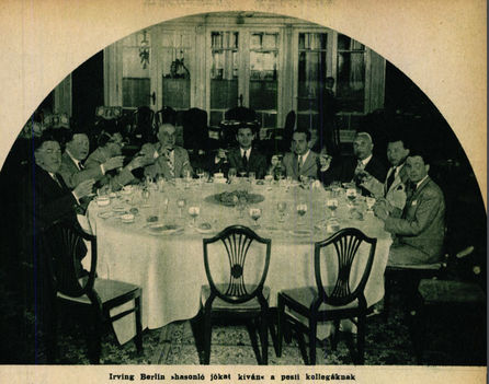 Slágerkomponisták 1936 Irving Berlinnel