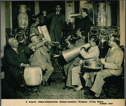 Slágerkomponisták Irving Berlinnel 1936