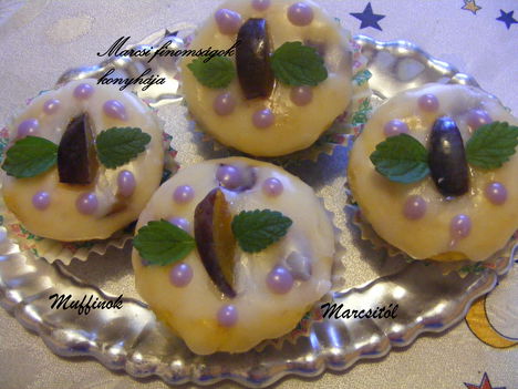 Szilvás muffin