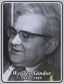 WEÖRES SÁNDOR 1913 - 1989