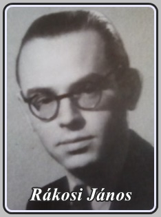 RÁKOSI JÁNOS 1912 - 1987