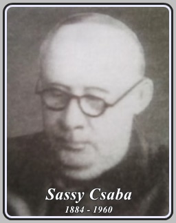 SASSY CSABA 1884 - 1960