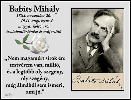 Babits Mihály .