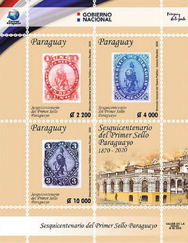 Paraguay-i bélyeg