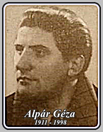  ALPÁR GÉZA 1911 - 1998