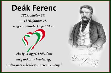 1803. 10. 17.Megszületett Deák Ferenc