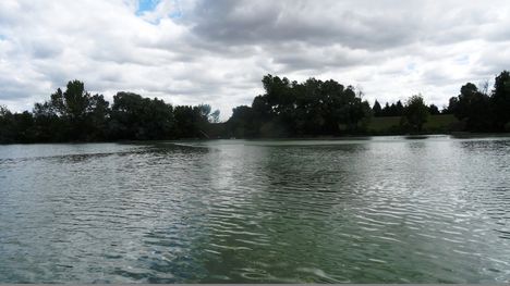 Ásványi Duna-ág Szigetközi hullámtéri vízpótlórendszerben, Ásványráró 2016. július 14.-én 1