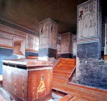 II. Amenhotep sírkamrája