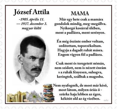 1964-ben először rendezték meg a "Költészet napját" József Attila születésnapján.