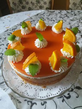 Narancsos boleró torta