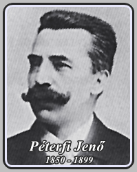 PÉTERFI JENŐ  1850 - 1899